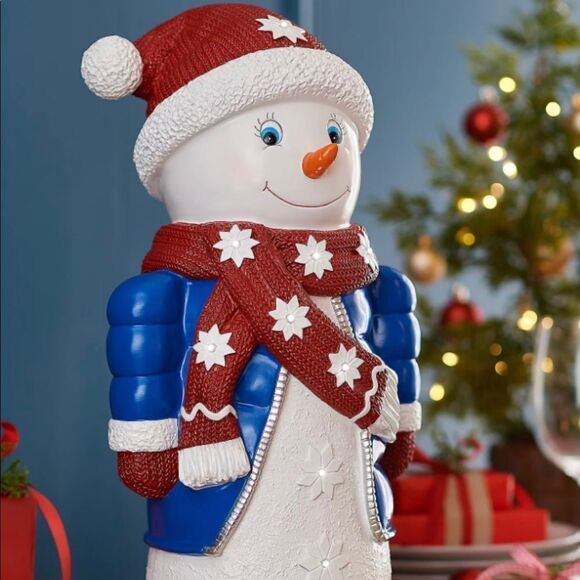 Other - 18’ LED RESIN SNOWMAN STATUE  